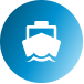 Ocean Freight Icon